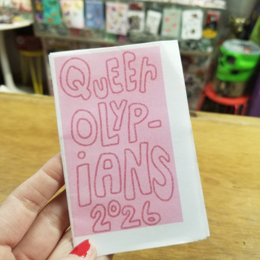 Queer Olympians 2026 Mini ZiNE