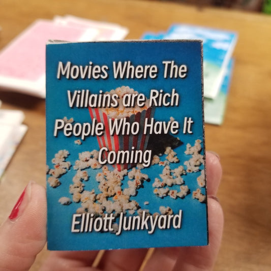 Movies Where The Villains Are Rich People Who Have It Coming Mini ZiNE