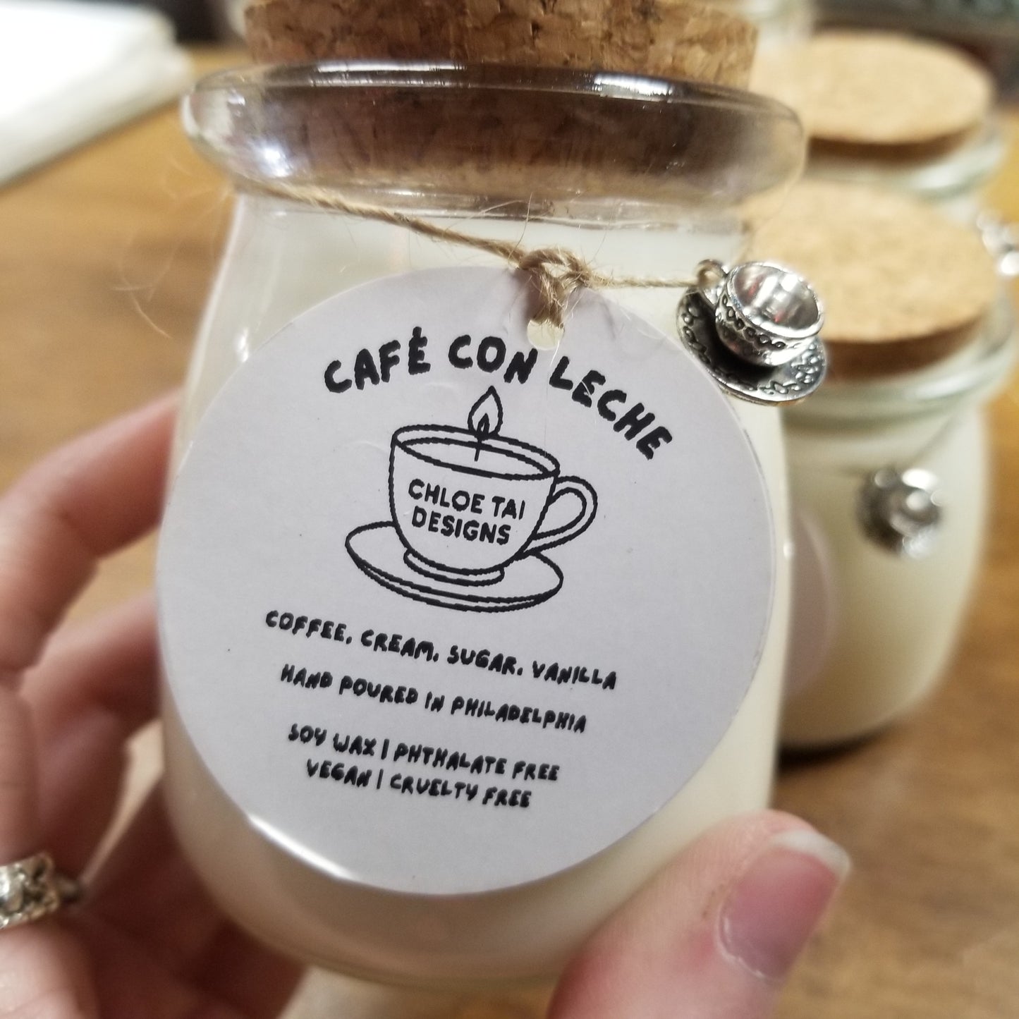 Cafe Con Leche Scented CANDLE
