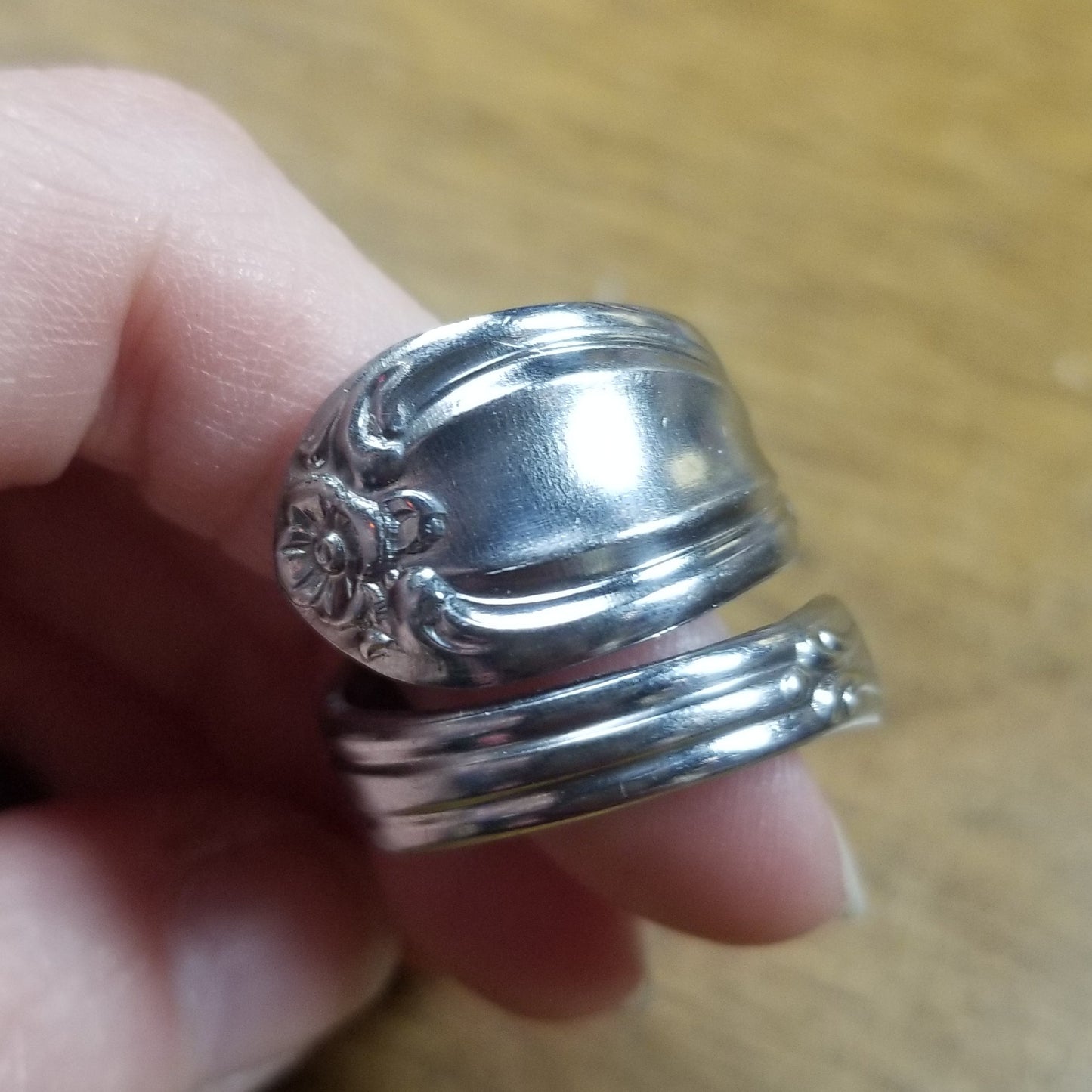 Vintage Spoon RING size 9