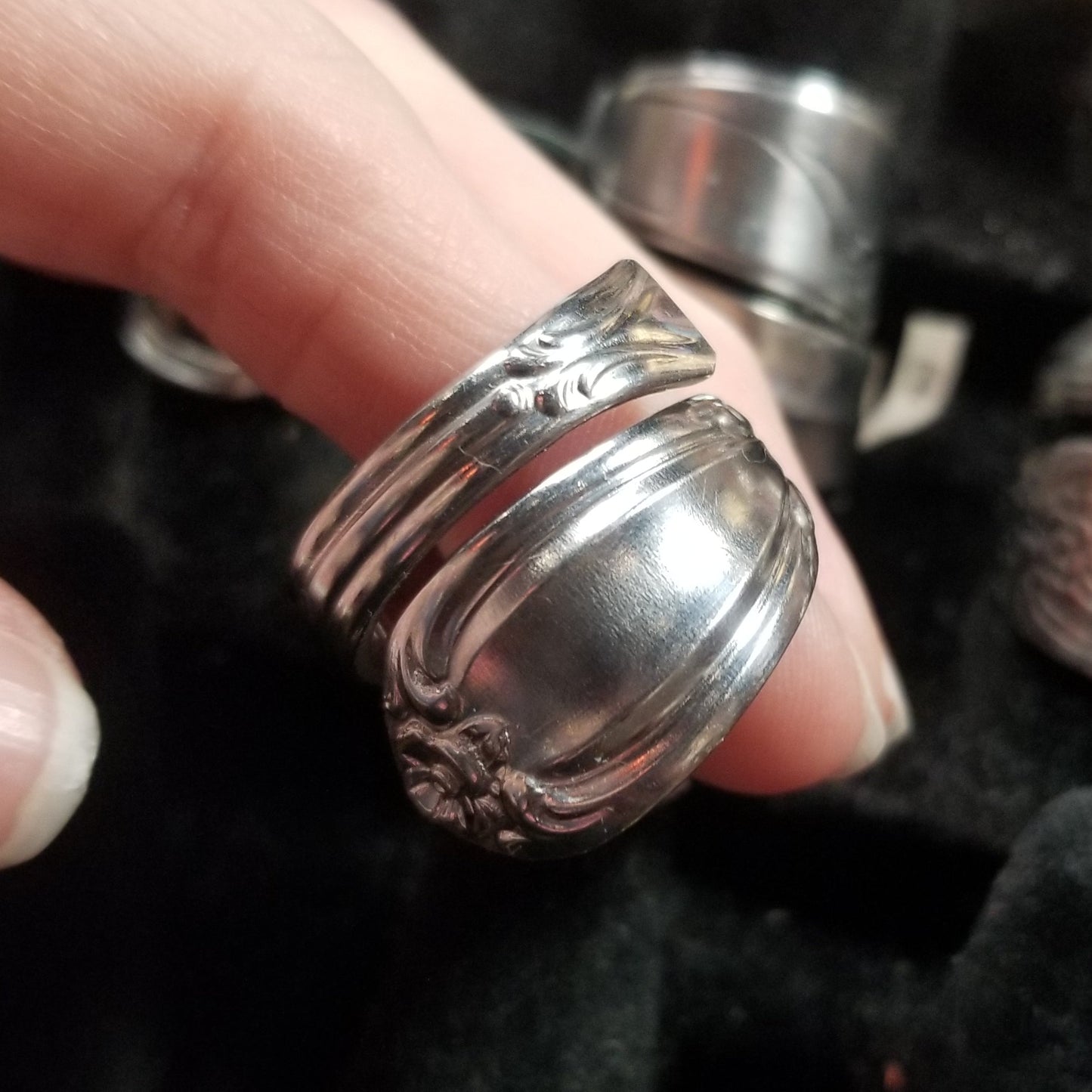 Vintage Spoon RING size 10