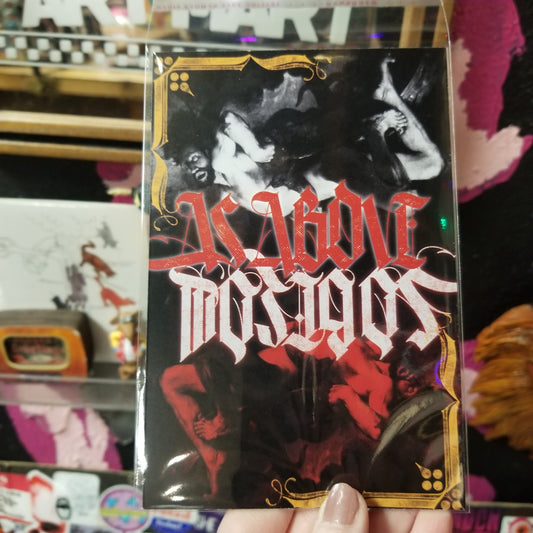 As Above Double Sided Small PRINT by Death and Taxes