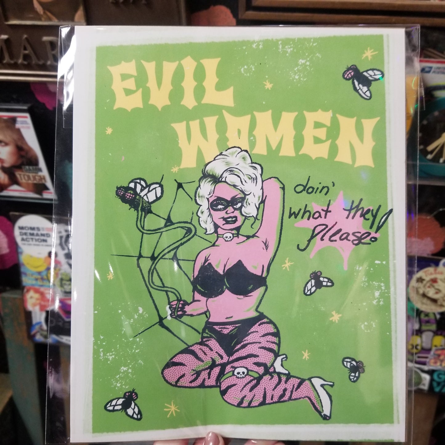 Evil Women Doin' What They Please! PRiNT