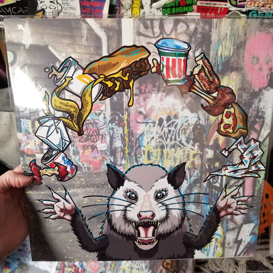 Bernadette with Trash PRiNT
