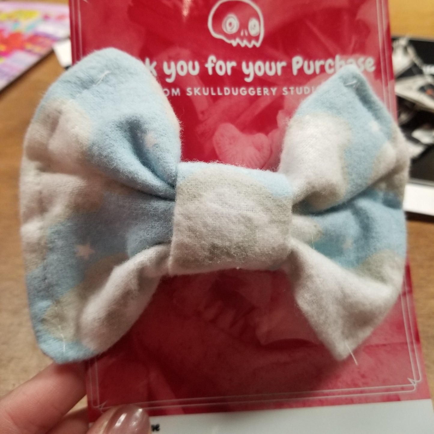 Fabric HAIR CLIP by Skullduggery Studio
