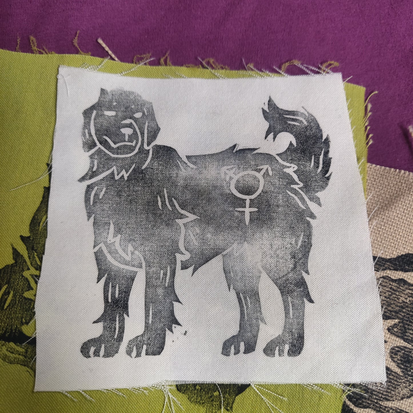 Trans Dog PATCH by Start Over Studio