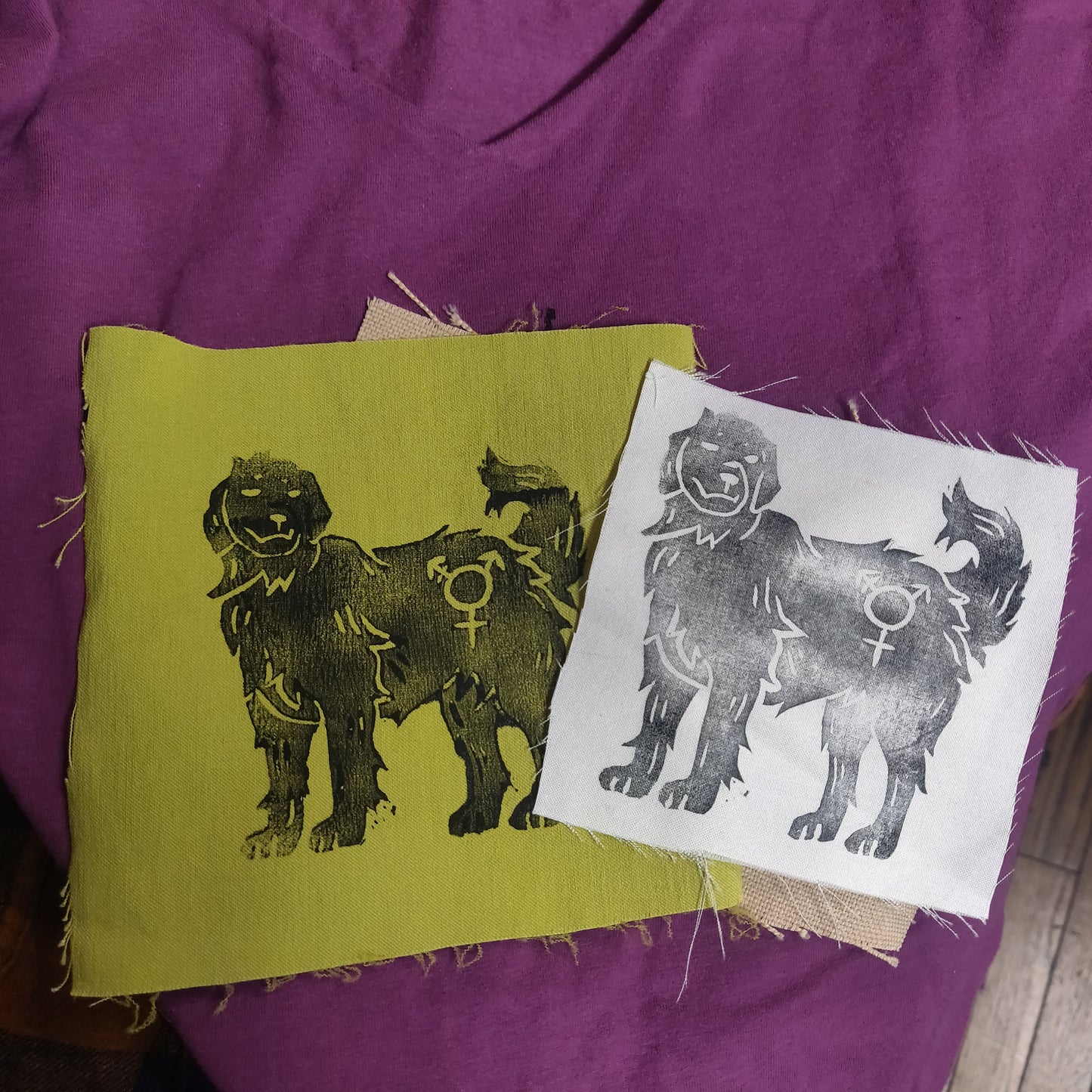 Trans Dog PATCH by Start Over Studio