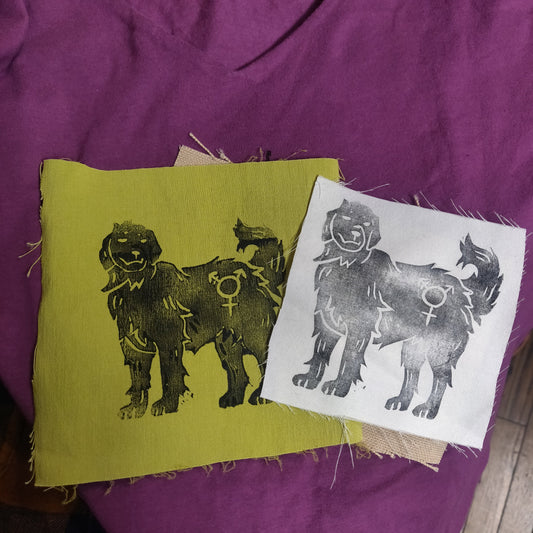 Trans Dog PATCH by Start Over Studio