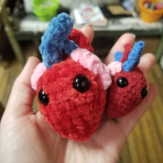 Crochet Anatomical Heart