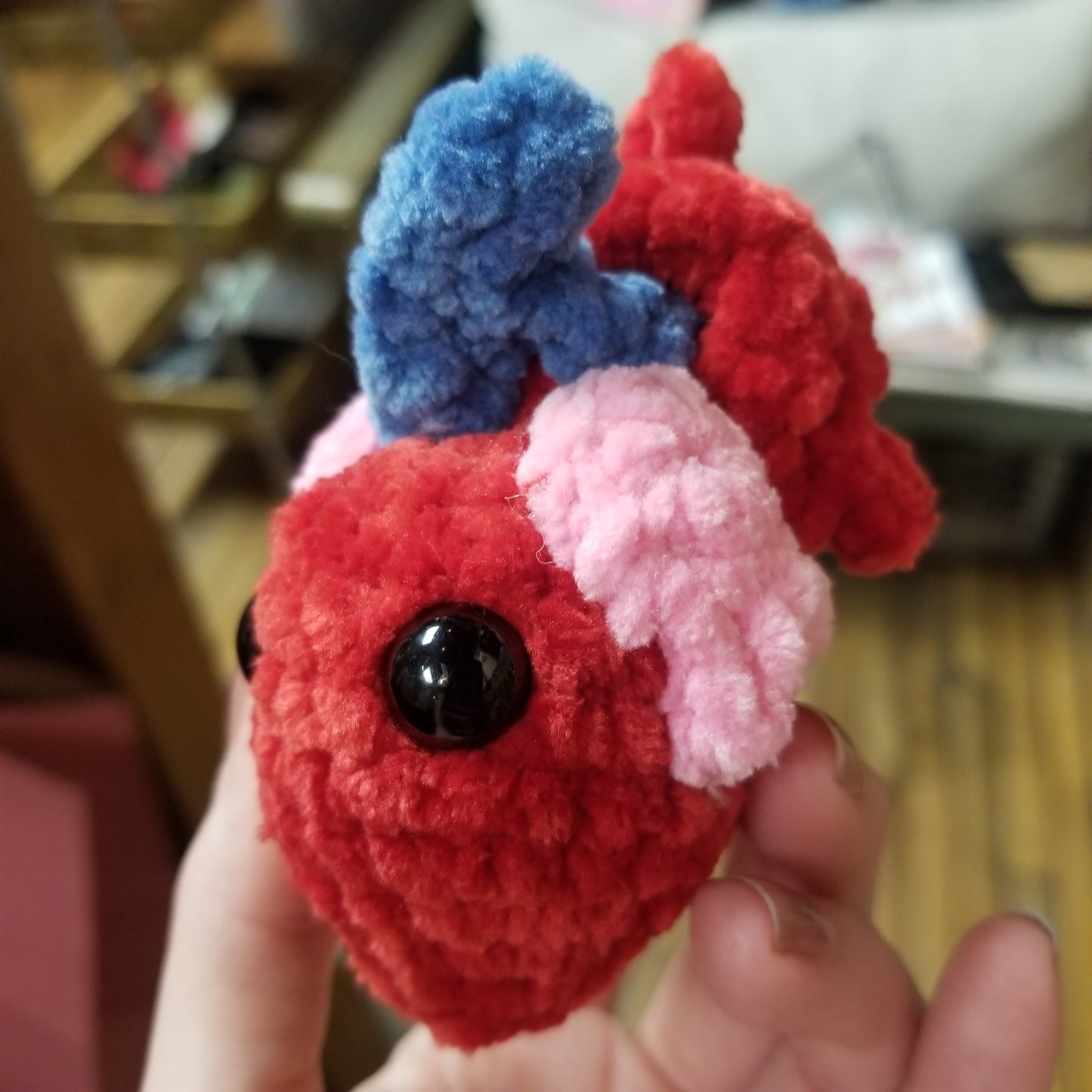 Crochet Anatomical Heart