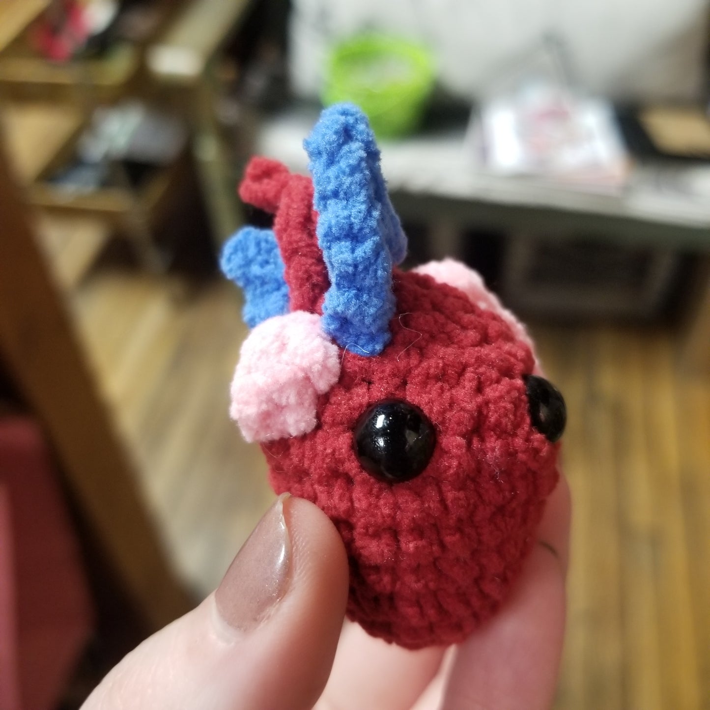 Crochet Anatomical Heart