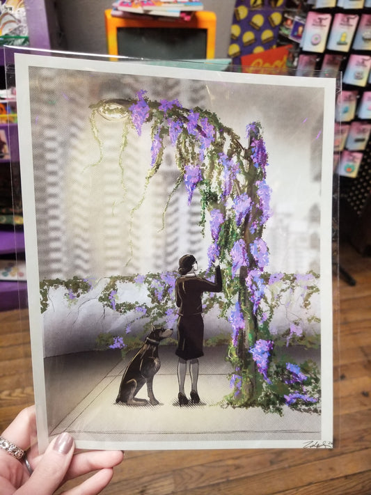 Secretary's Wisteria PRiNT