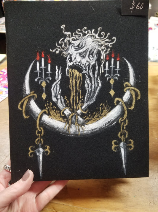Two Heavy 6.5x9" Hand Bound JOURNAL / SKETCHBOOK
