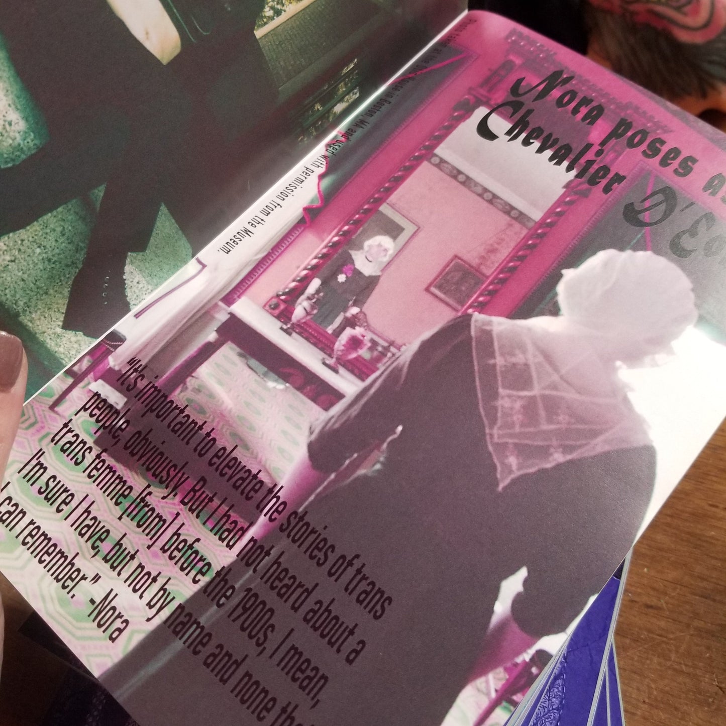 Rather Live: Snapshots of Transgender Lives, Past & Present by Adie Woolf ZINE