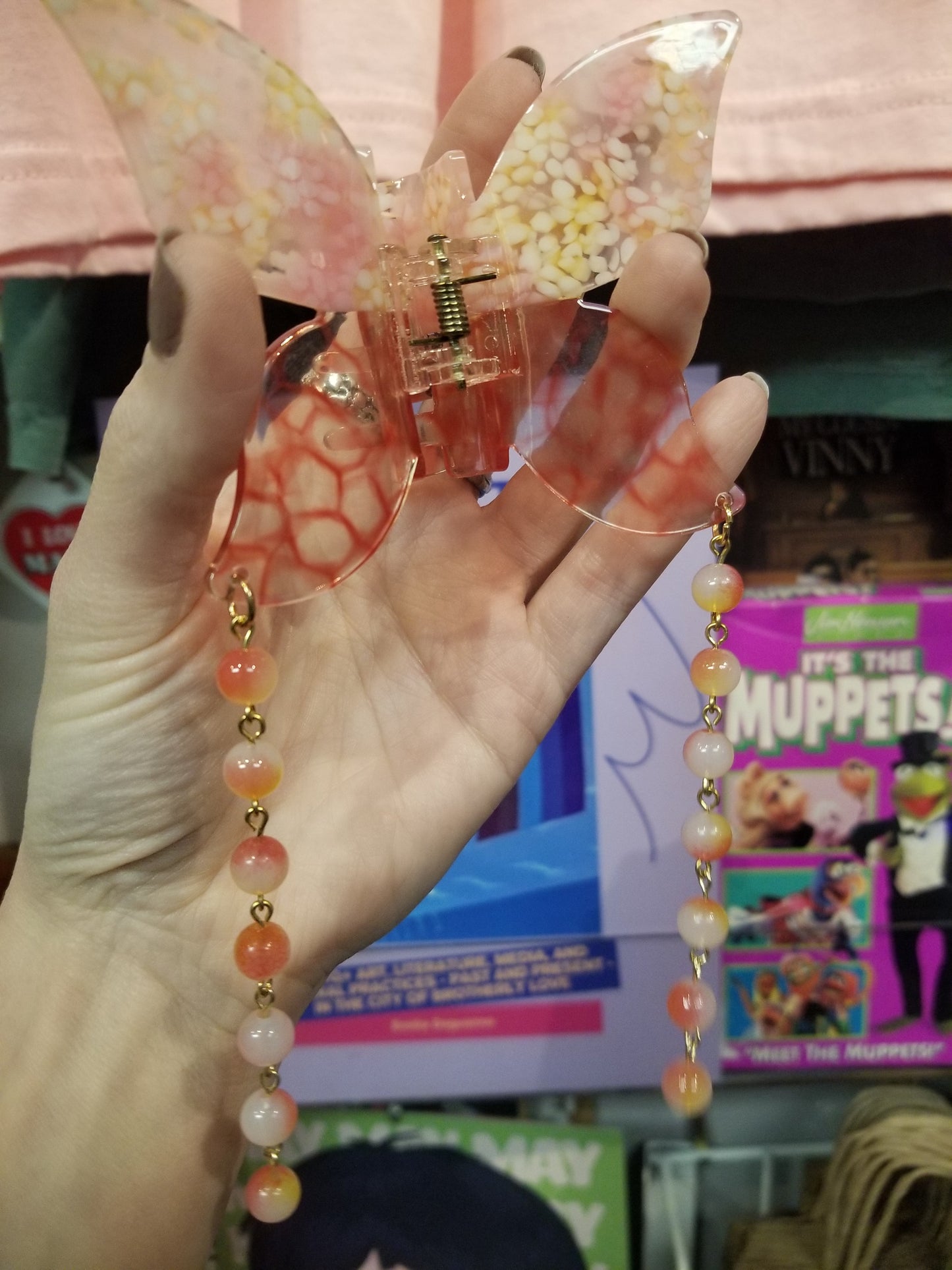 Butterfly Beaded HAIR CLIP by Lavish-Li Made