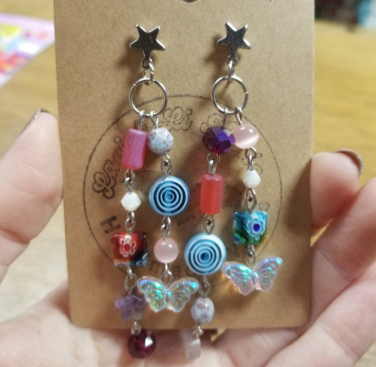 Willow Star Post EARRiNGS by Lavish-Li Made