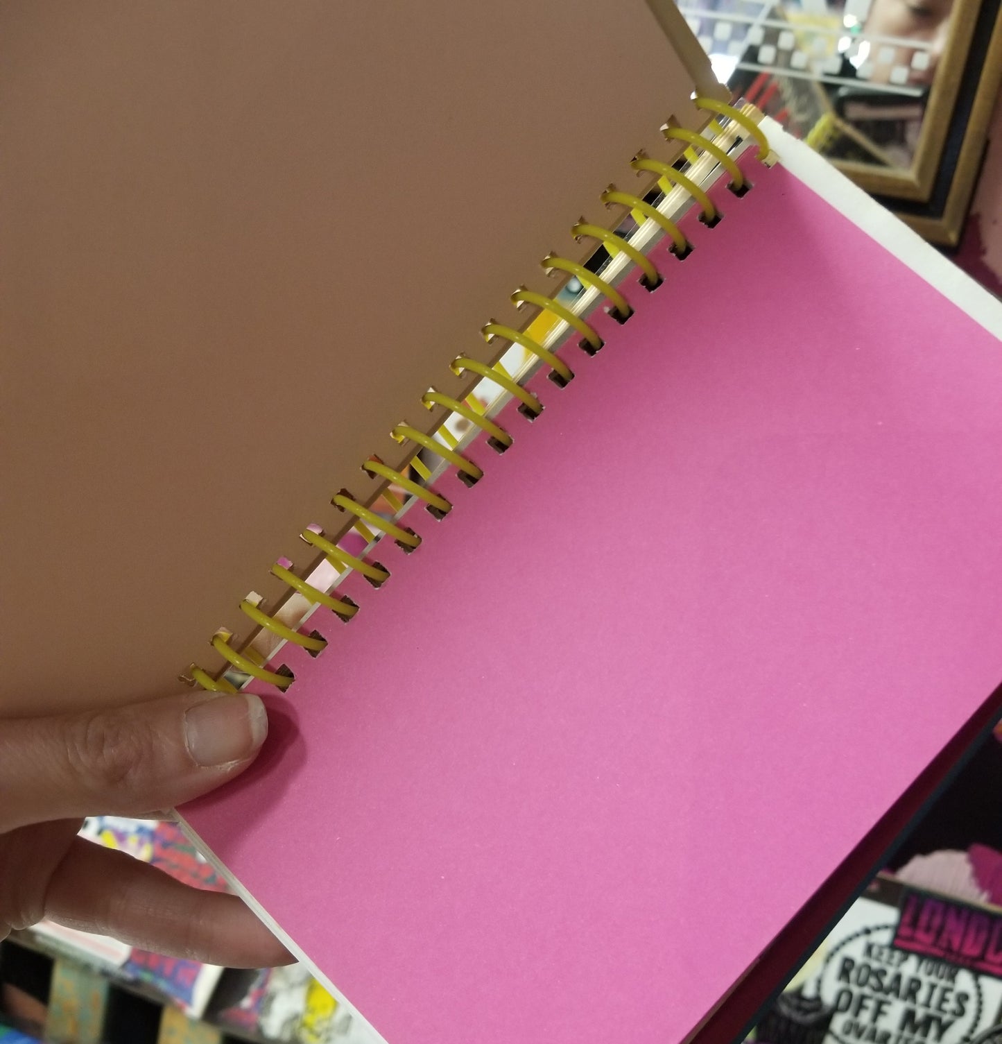 Upcycled Vintage Scary Book Sketchbooks / NOTEBOOKs