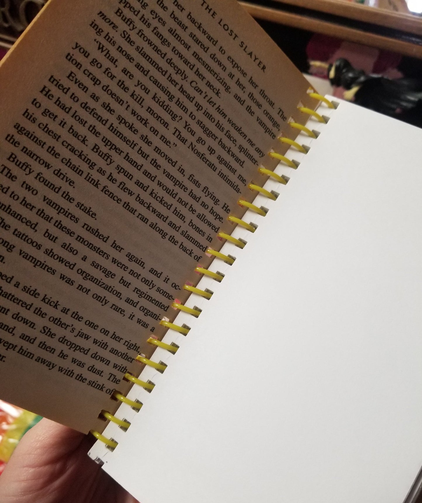 Upcycled Vintage Y/A Book Sketchbooks / NOTEBOOKs