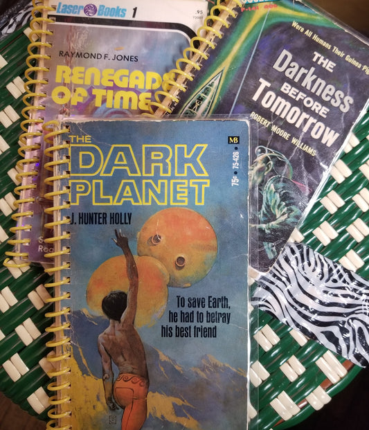 Upcycled Vintage Sci Fi/Fantasy Book Sketchbooks / NOTEBOOKs
