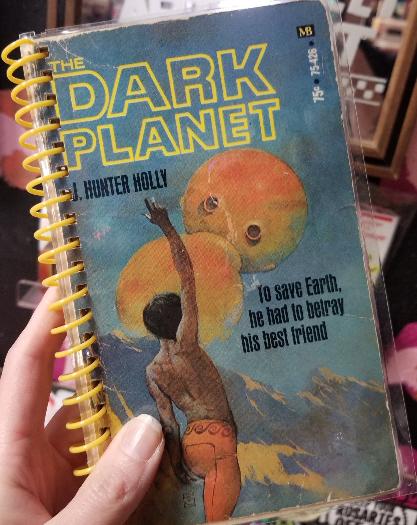 Upcycled Vintage Sci Fi/Fantasy Book Sketchbooks / NOTEBOOKs