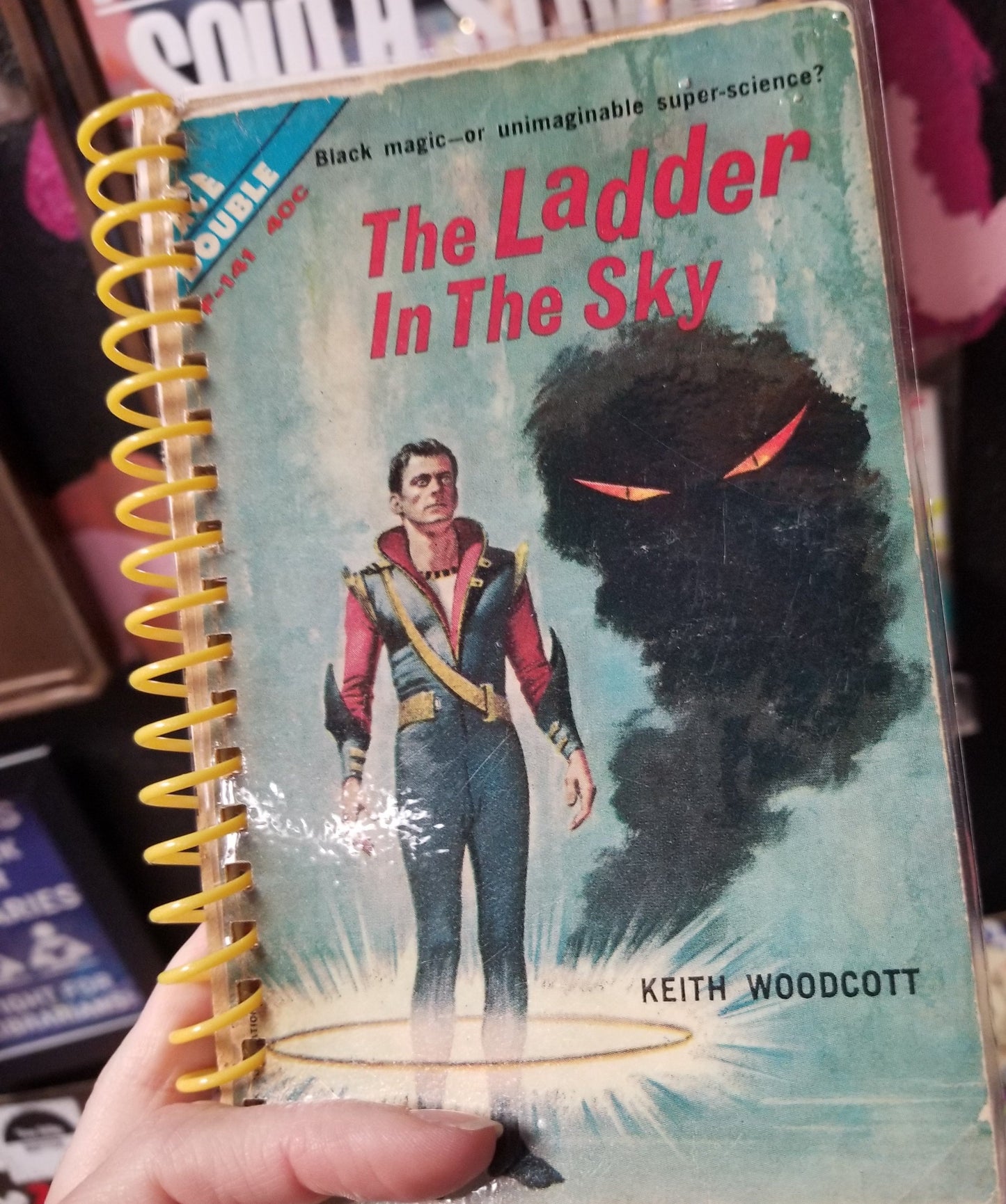 Upcycled Vintage Sci Fi/Fantasy Book Sketchbooks / NOTEBOOKs
