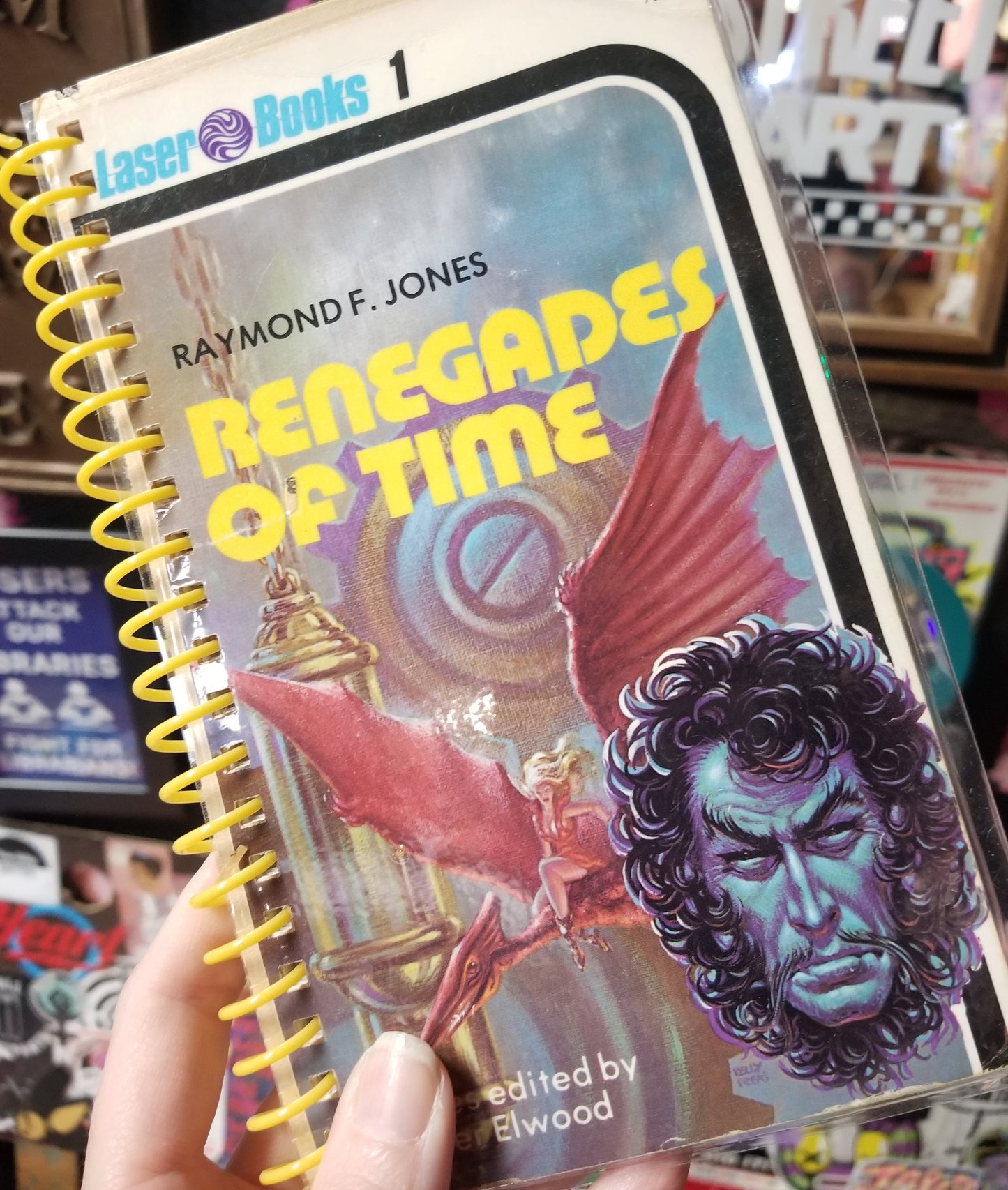 Upcycled Vintage Sci Fi/Fantasy Book Sketchbooks / NOTEBOOKs