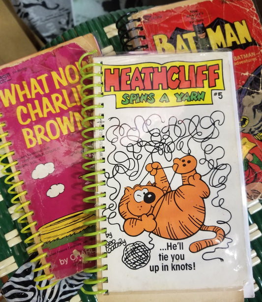 Upcycled Vintage Comic Book Sketchbooks / NOTEBOOKs