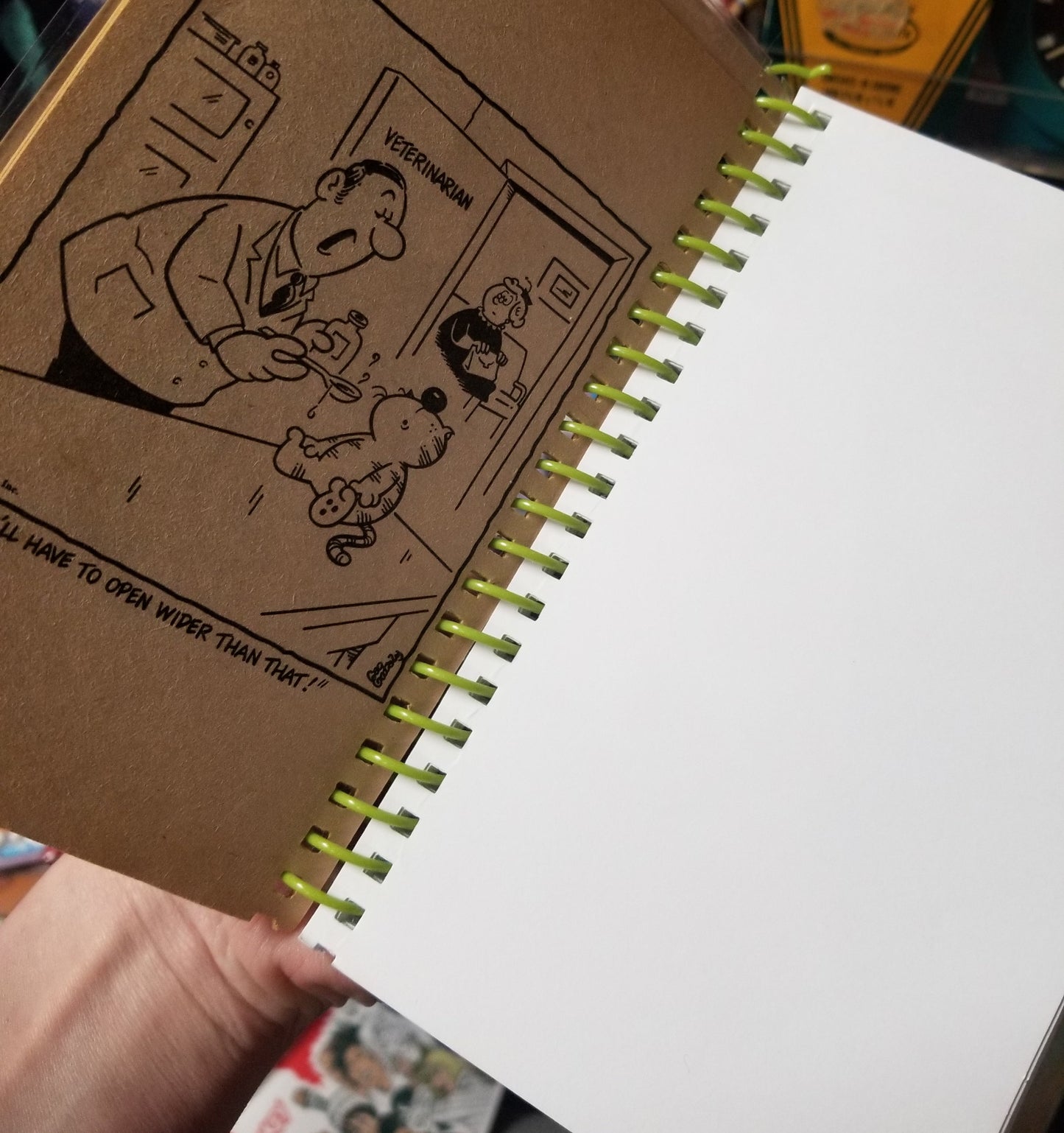 Upcycled Vintage Comic Book Sketchbooks / NOTEBOOKs