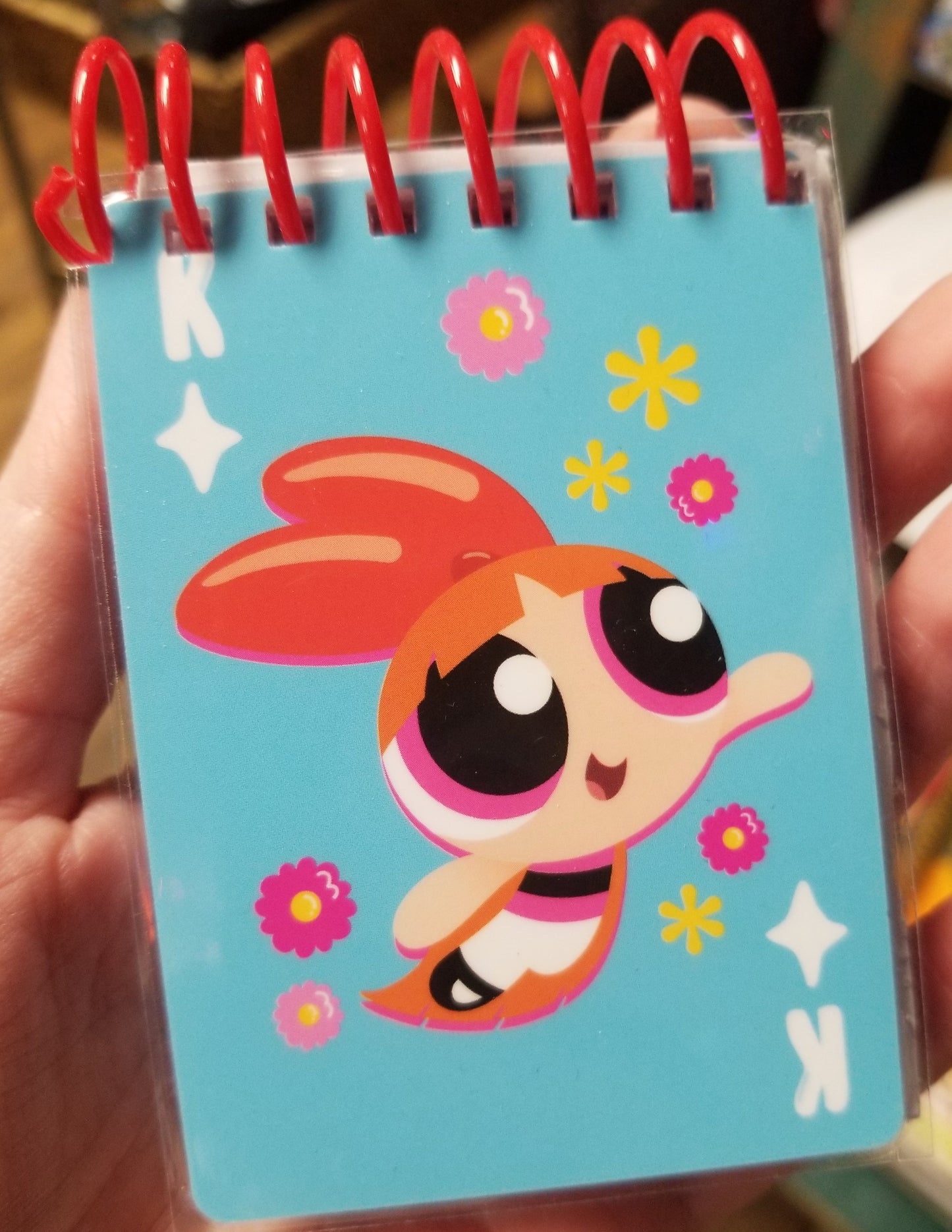 Upcycled Trading Card Puff Mini NOTEBOOKs