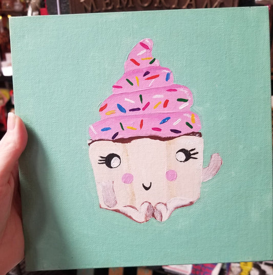 Cupcake Cutie PAINTING