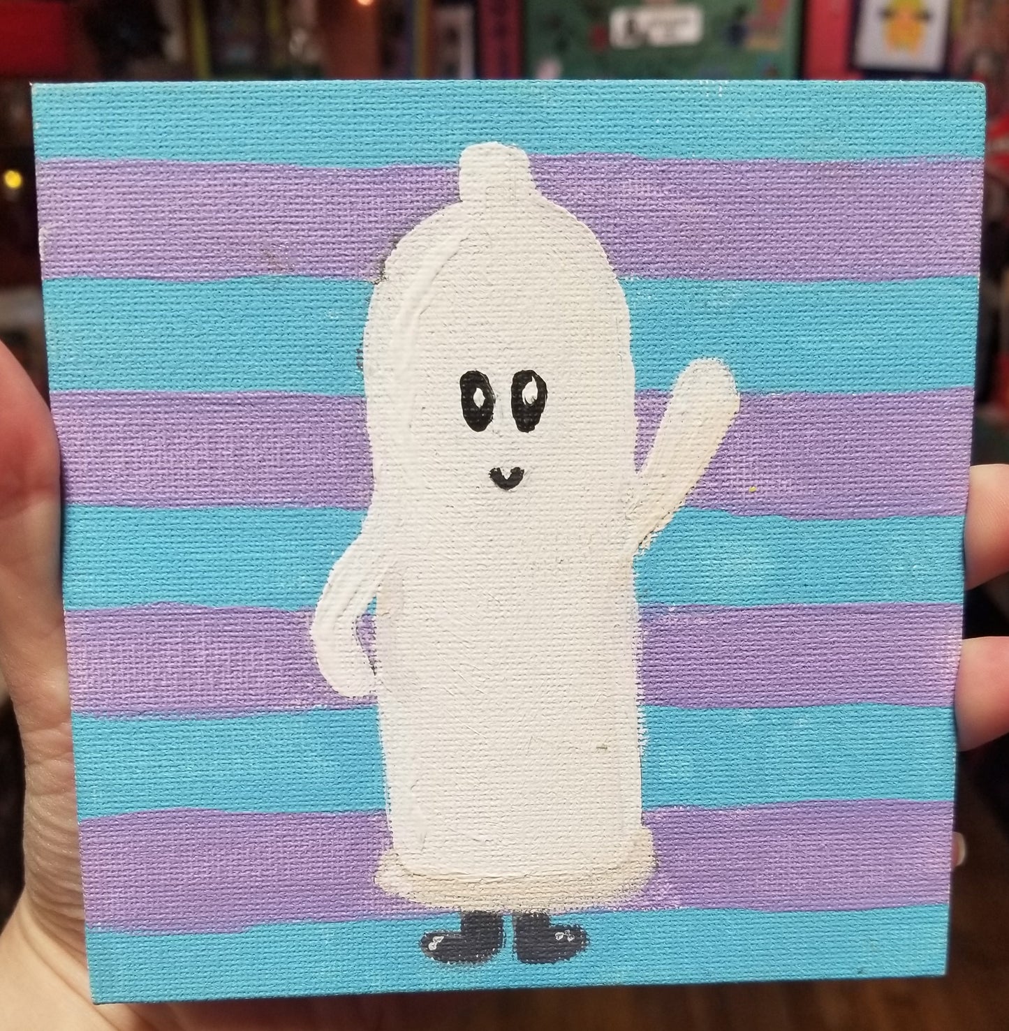 Happy Condom PAINTING