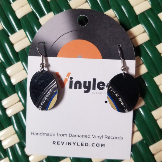 023 Bill Deal & The Rhondels I've Got My Needs Vinyl Record EARRINGS