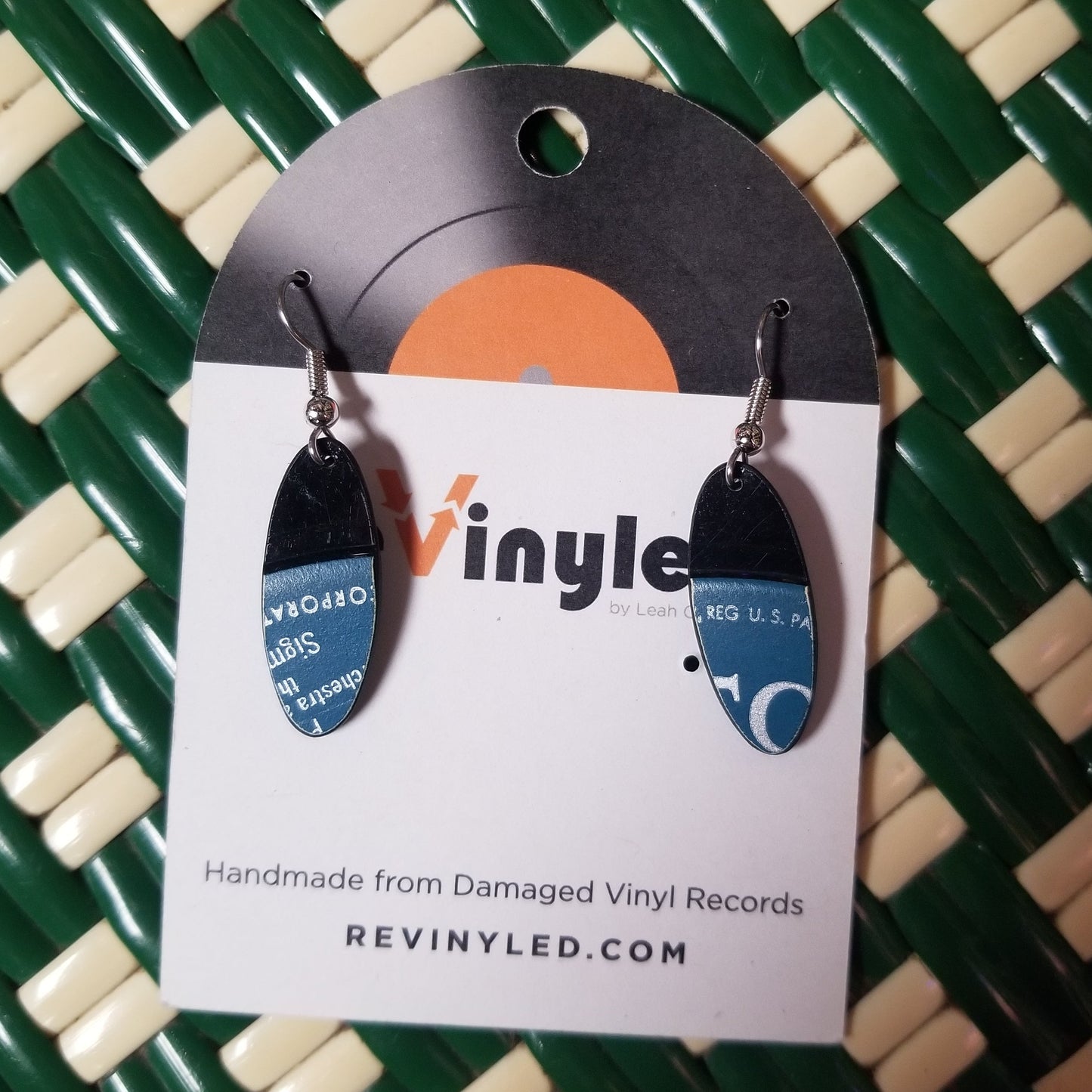 025 Perry Como Zing Zing - Zoom Zoom Vinyl Record EARRINGS