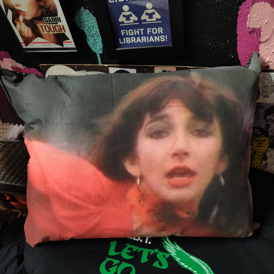 Kate Bush in color! THROW PiLLOW