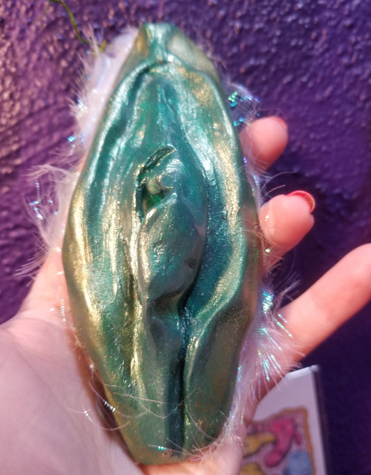 Oz One-of-a-kind Vulva WALL ART by VULVAR Productions
