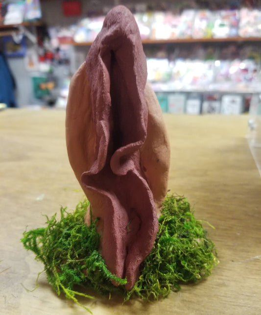 In The Woods One-of-a-kind Vulva SCULPTURE by VULVAR Productions