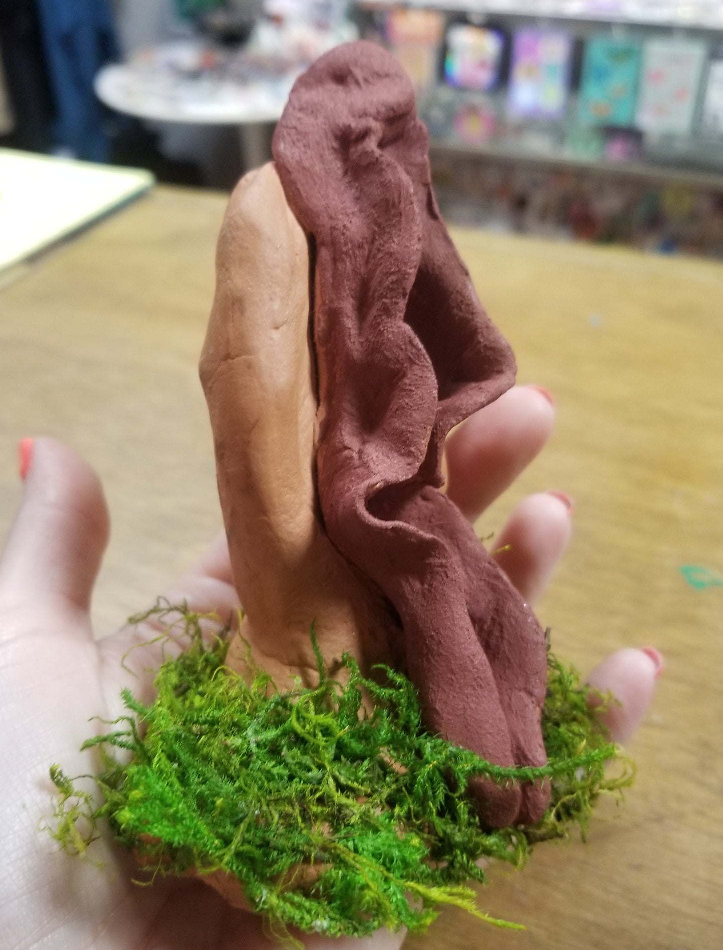 In The Woods One-of-a-kind Vulva SCULPTURE by VULVAR Productions