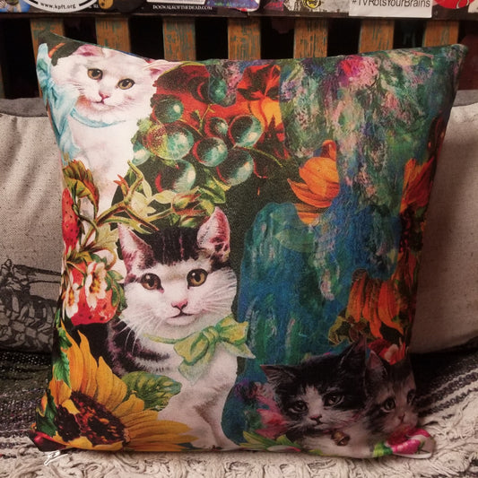 Kittens Collage PILLOW