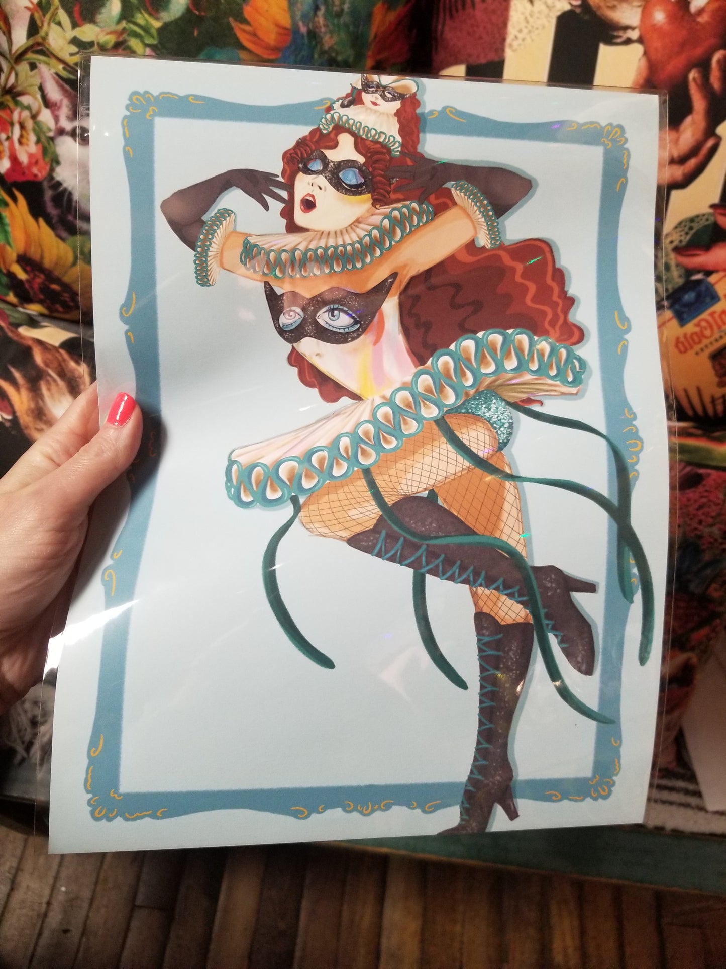 Roan Clown PRINT