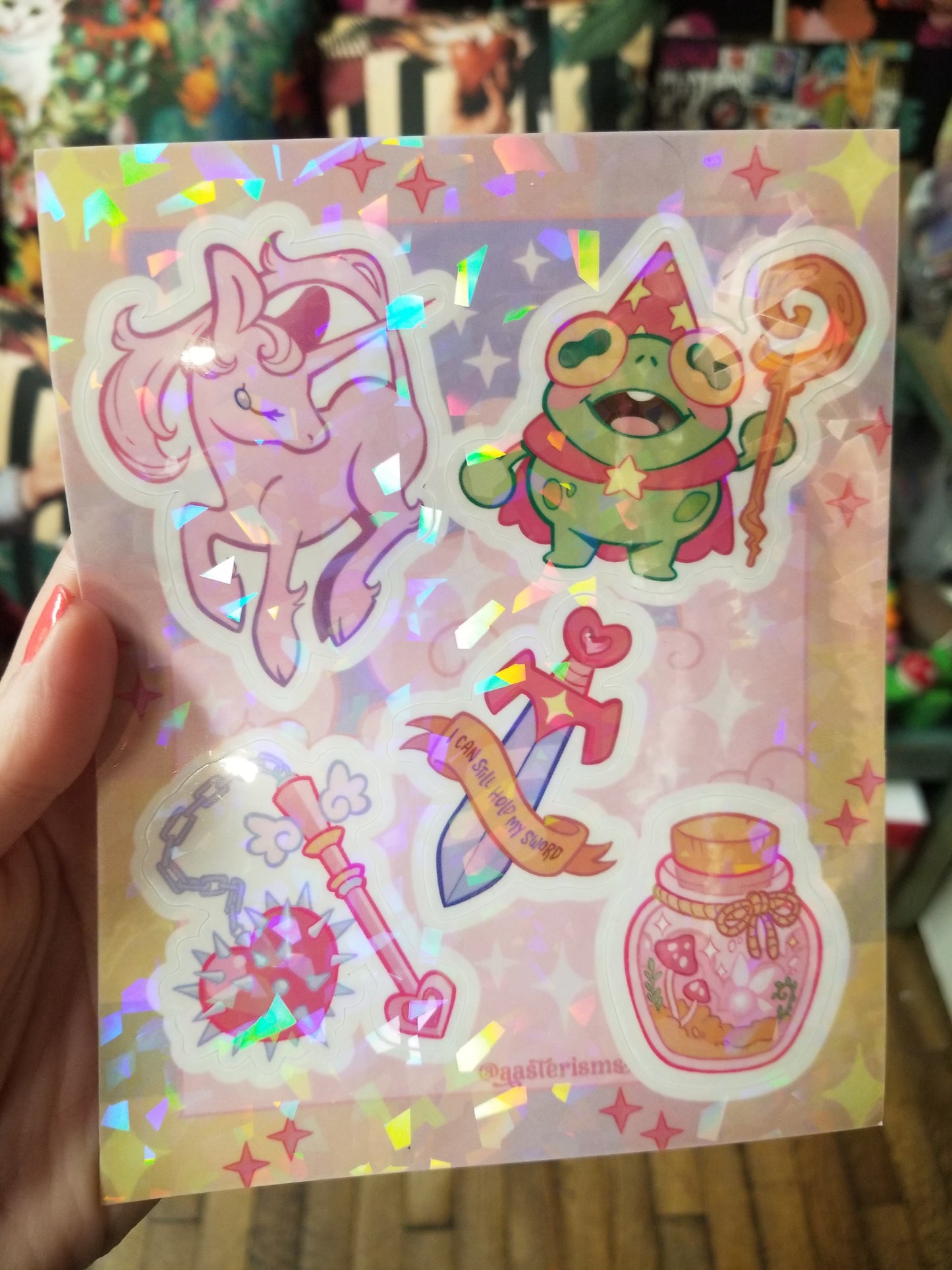 I Can Still Hold My Sword STiCKER SHEET