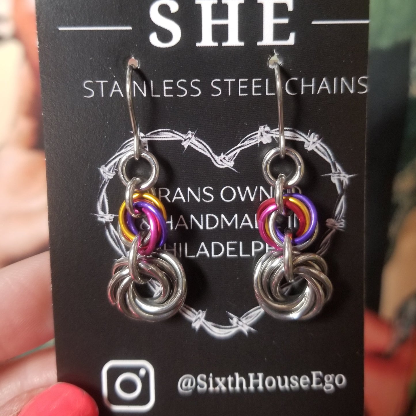 Spiral EARRINGS by Sixth House Ego