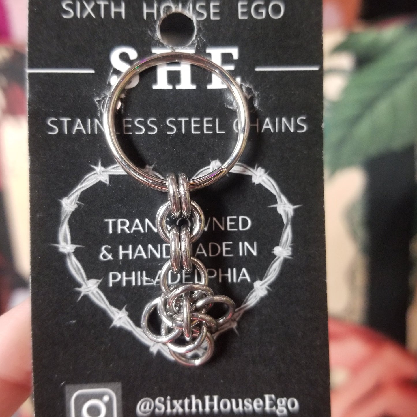 Persephone KEYCHAIN by Sixth House Ego