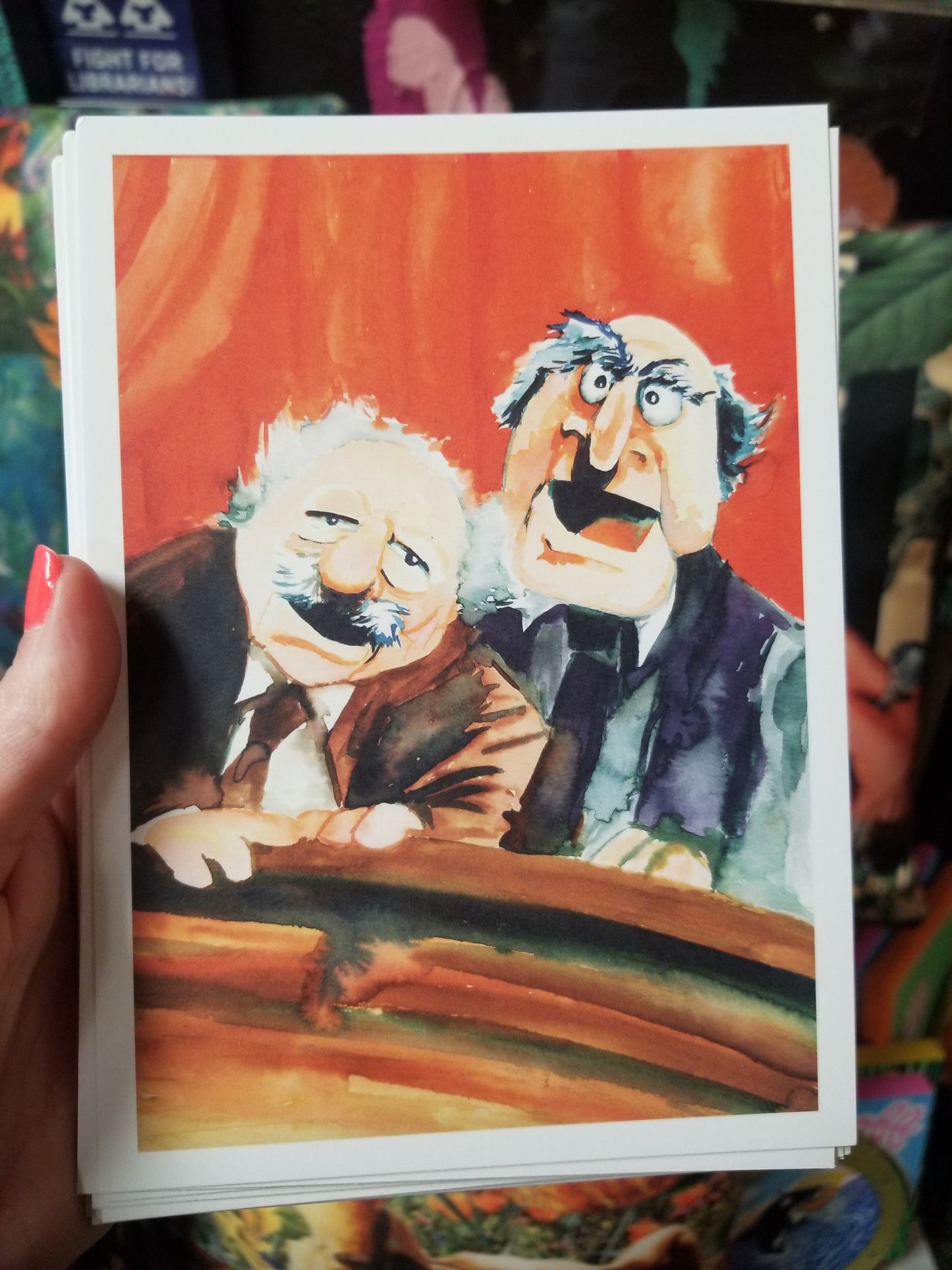 Hecklers 5x7" PRiNT by Doug Slack