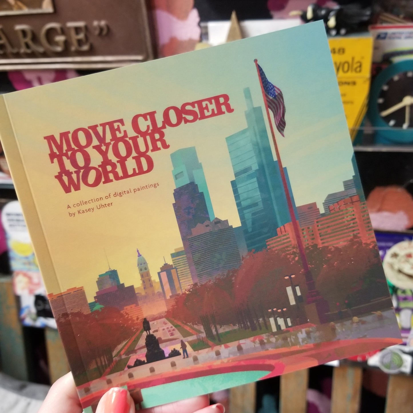 Move Closer To Your World : A Collection of Digital Paintings BOOK