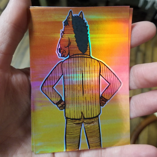 Horse Man STICKER