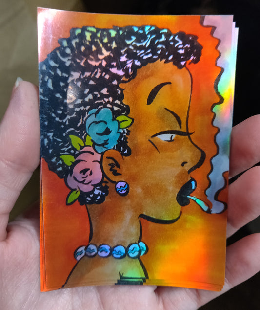 Orange Smoker STICKER