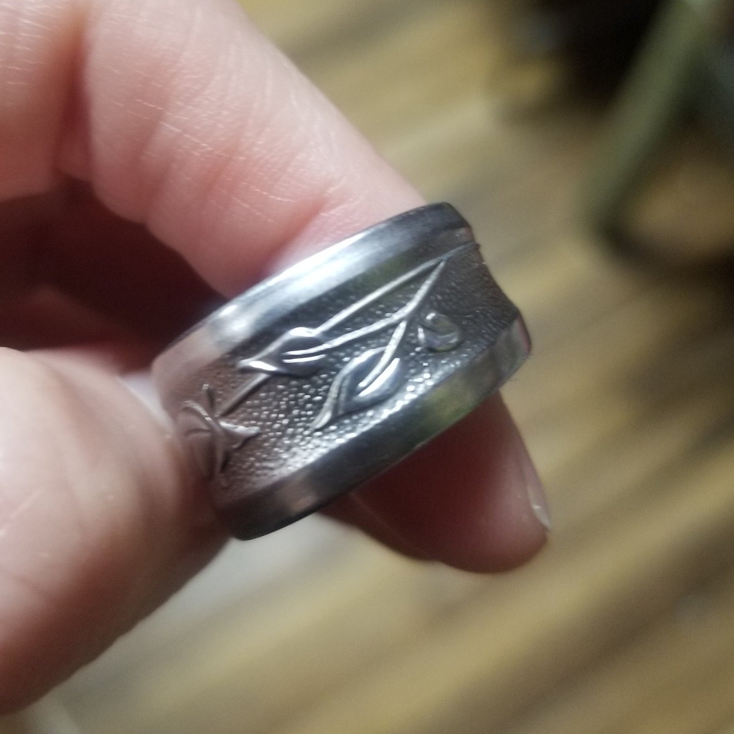 Vintage Spoon RING size 9