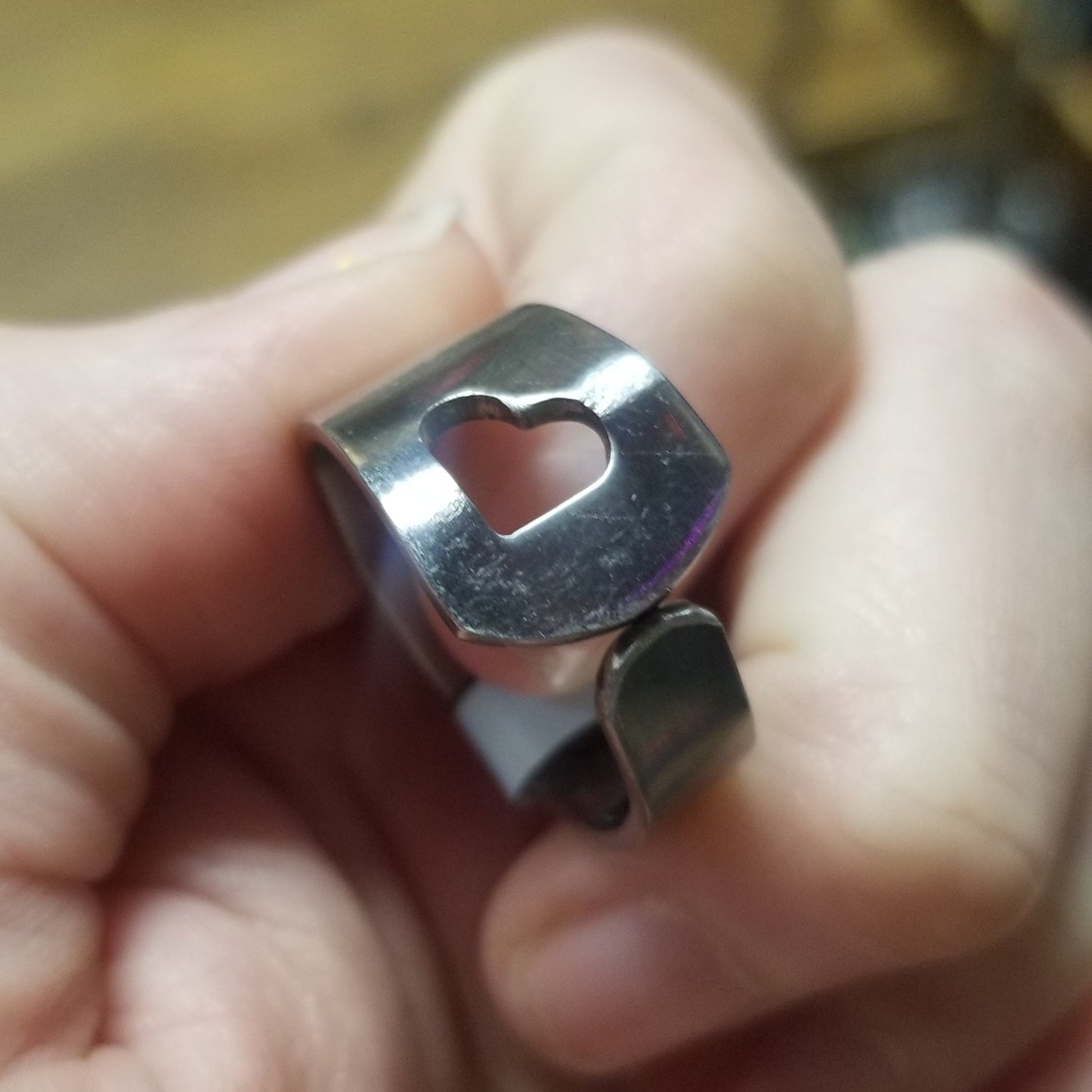 Vintage Spoon RING size 9