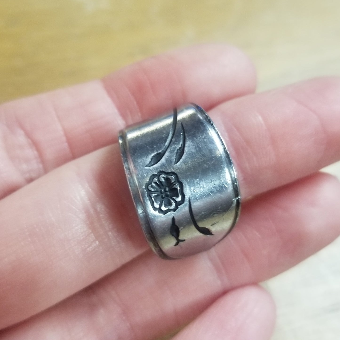 Vintage Spoon RING size 8