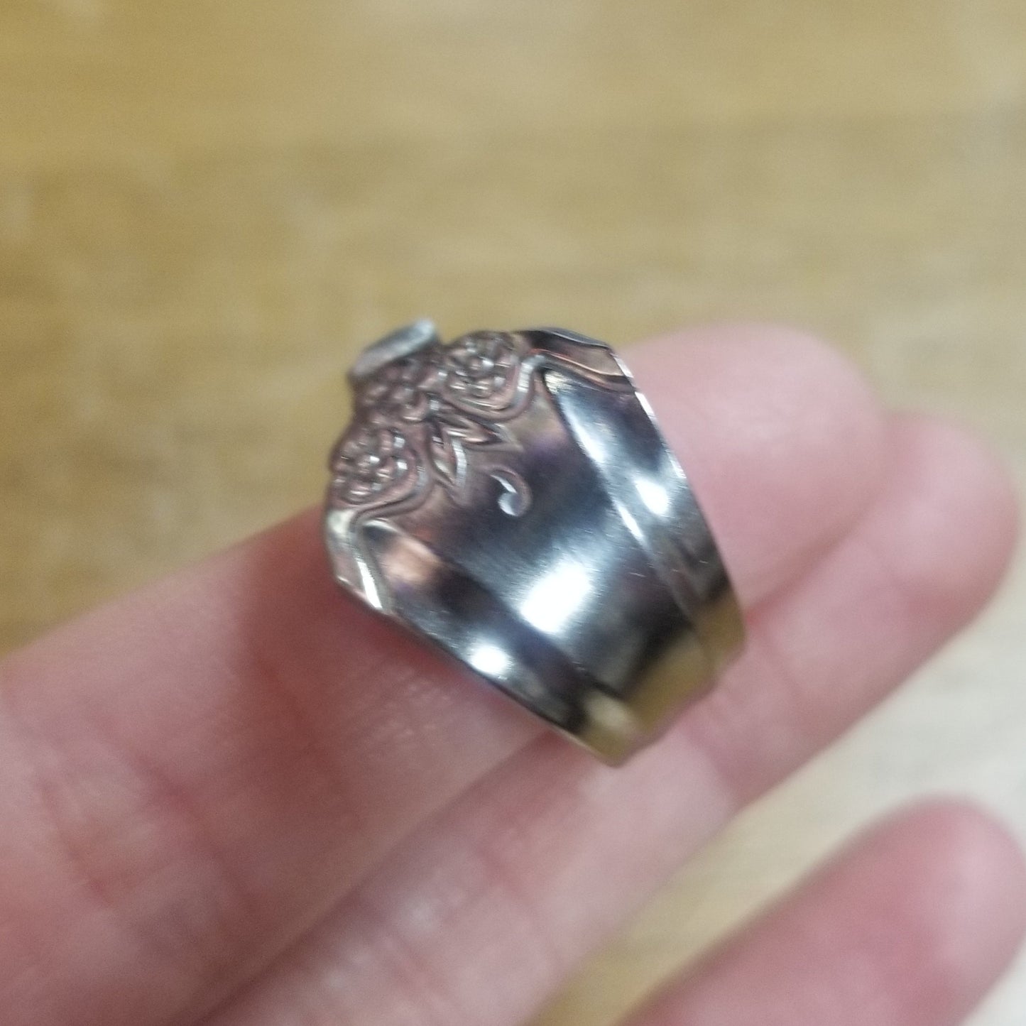 Vintage Spoon RING size 8